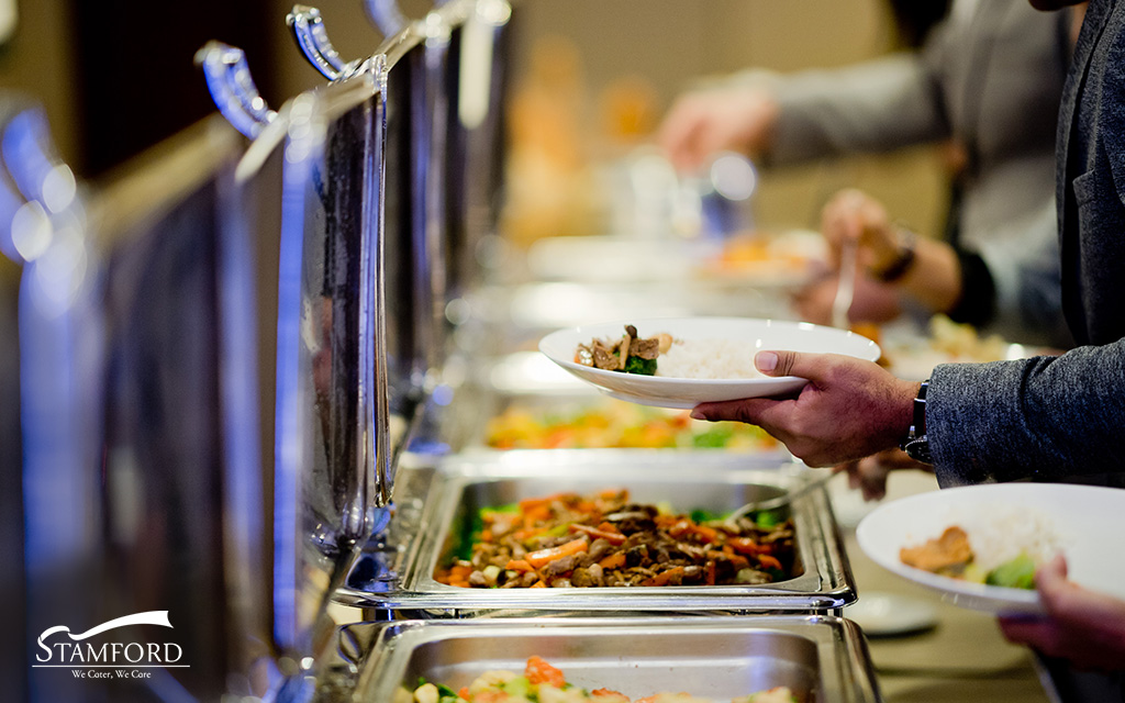 Stamford professional catering setup in singapore