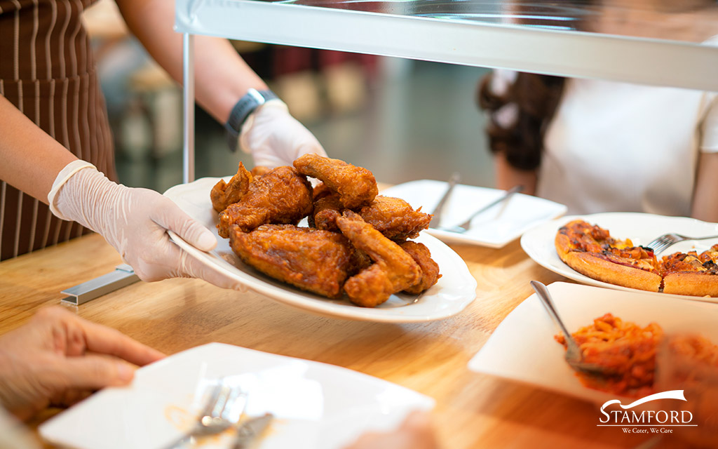  You Get a Professional Setup catering food in Singapore