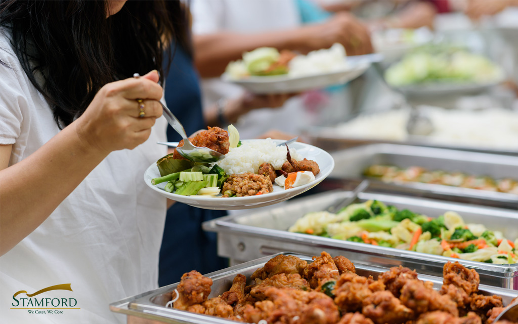 Ensure there is variety for your guests-Catering Singapore