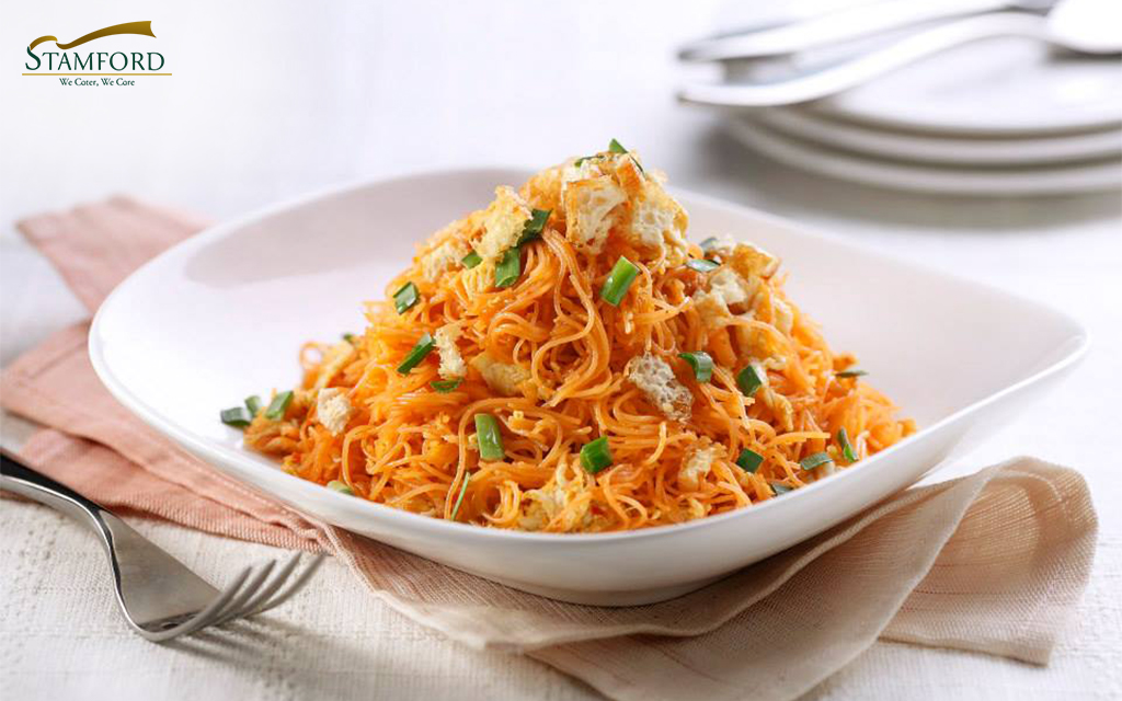Idea four Hot entrees-High tea catering Singapore