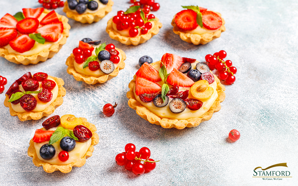 Idea three Tarts-Caterer Singapore