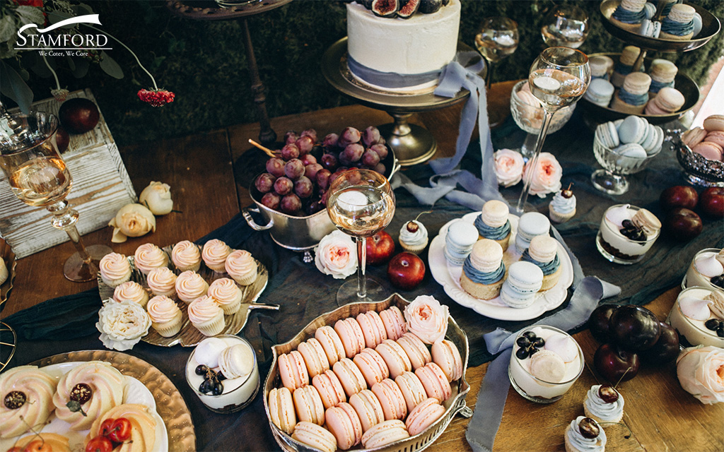 Desserts in the Reception