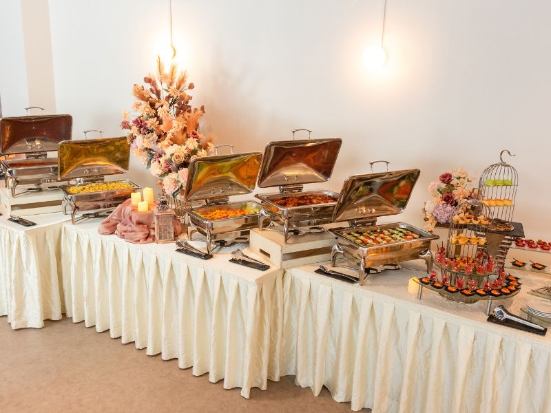 Stamford Catering Wedding Thematic Idyllic Pampas Theme