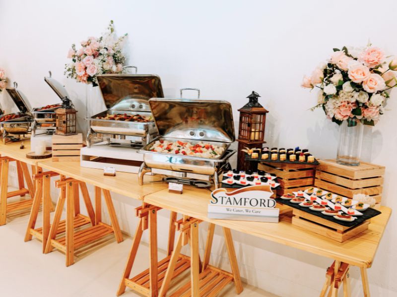 Stamford Catering Wedding Thematic Soft Blush