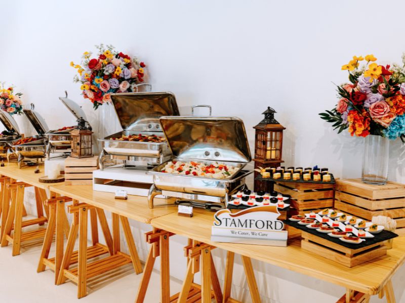 Stamford Catering Wedding Thematic Whimsical Blooms