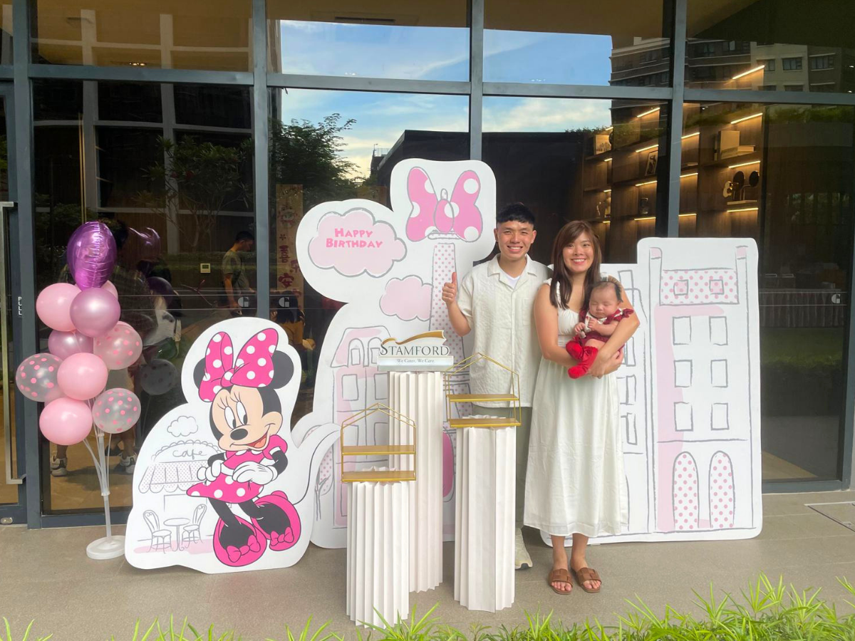Minnie’s Fabulous Celebration real event setup 2